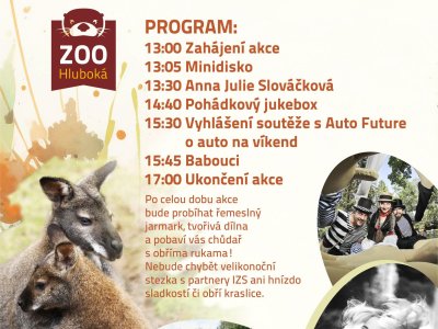 VELIKONOCE V ZOO HLUBOKÁ